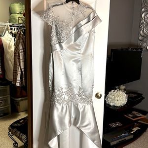Formal Dress Silver
